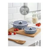 Fms Stone Duo 2Li Basık Tencere 18Cm-22Cm