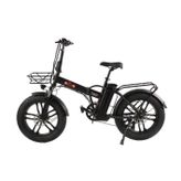 FOLD F PREMİUM ELEKTRİKLİ BİSİKLET 48V 10,4Ah SİYAH ZIRHLI LASTİK