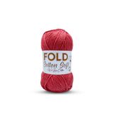 FOLD Yarn Cotton Soft - Nar Çiçeği Pamuk Ip 100 Gram