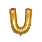 Folyo Balon U Harfi Altın ( 100 Cm )