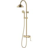 Fontana FA-6052 Fırçalanmış Altın Duş Ünitesi