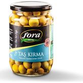 Fora Edremit 351-380 400 gr Doğal Taş Kırma Yeşil Zeytin