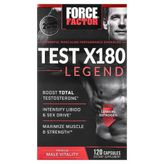 Force Factor, Test X180 Legend Test Booster Ginseng , Cordyceps , Tribulus 120 Caps