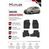 Ford C-Max 2012 Model 4d Ekstra Havuzlu Paspas - Siyah