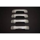 Ford Connect 2002-2009 Krom Kapı Kolu 4 Kapı 8 Parça Paslanmaz Çelik - 315 Gri
