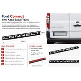 Ford Connect Yeni Kasa Bagaj Yazısı Krom Arka Bagaj Amblemi 2014 Ve Üzeri Uyumlu