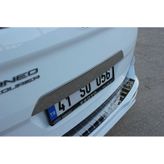 Ford Courier 2014 Üzeri Krom Bagaj Çıtası