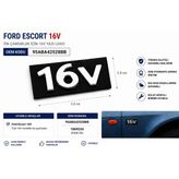 Ford Escort 16V Çamurluk Yazısı Uyumlu