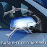 Ford Focus 2005-2008 Krom 2 Parça Ayna Kapağı