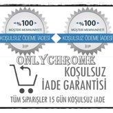 Ford Focus Hatchback 2008-2011 Paslanmaz Çelik Krom Bagaj Çıtası