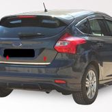 Ford Focus HB Formlu Krom Bagaj Alt Çıtası 2011-2014