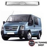 Ford Transit 2007-2013 Arası Krom Arka Plaka Üstü Paslanmaz Çelik
