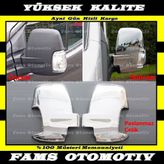 Ford Transit Mk8 2014 Üzeri Krom 2 Parça Ayna Kapağı