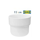 Förenlıg Beyaz Saksı 12 Cm