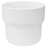 Förenlıg Plastik Saksı - Beyaz - 9 cm Çap