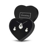 Forentina Inci Modeli Kolye Küpe Set - Ps159600tr