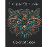 Forest animals coloring book