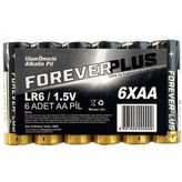 Forever Plus AA Kalem Pil 6'lı 4 ADET