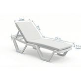 Form Outdoor İmperteks Şezlong Minderi Krem