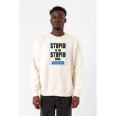 Forrest Gump Stupid Is As Stupid Does Ekru Erkek 2ip Sweatshirt