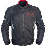 Forte GT 2001055 Ocean Erkek Siyah-Kırmızı Yazlık Motosiklet Montu