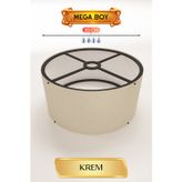 ForWhat Büro Ev Ofis Hediyesi için 35CM JUMBO Krem Lambader Başlığı