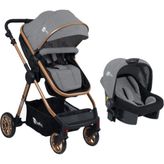 Four Baby 4 Baby Comfort Gold Travel Sistem Bebek Arabası Pusetli Gri