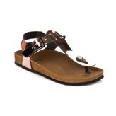 Fox Shoes B777805034 Bronz Kadın Sandalet
