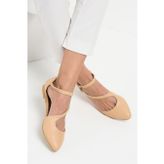 Fox Shoes Bej Kadın Babet 1440