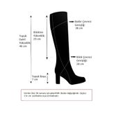 Fox Shoes E674250009 Taba Kadın Çizme