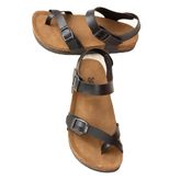 Fox Shoes H777786009 Siyah Kadın Sandalet