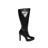 fox SHOES V820660660 Rustik Kalın Platform Topuklu Kadın Çizme