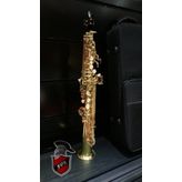 Fox YSA-7318L Gold Lacquer Soprano Saksafon