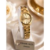 Frank Alex Gold Kol Saati - Çok Renkli