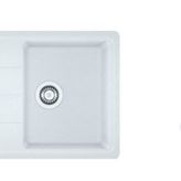 Franke Basis BFG 611-86 Bianco Granit Evye