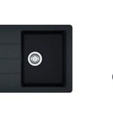Franke Basis BFG 611-86 Nero Granit Evye