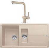 Franke Basis Bfg 651 Avena Granit Evye - Active Plus Doccia 2.0 Avena Batarya Set