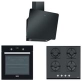 Franke Glass Linear Black Ankastre Set
