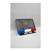 Fransa 3D Kabartmalı Pleksi Motor Plakalık