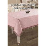 Fransız Güpürlü Masa Örtüsü Pudra Tablecloth