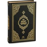 Fransızca Mealli Kuran - Siyah - Yok