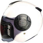 Free-M 665 Beyaz Yazlık Motosiklet Kaskı - XL - Çok Renkli