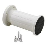 FREKANS 4 Adet 10 cm Polimer (Sert Plastik) Dolap Ayak Ayarlı- Vidalı - Tv Ünitesi Ayak-Komidin Ayak-