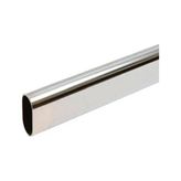 FREKANS Askı Borusu Oval Krom 200CM