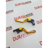 Fren Debriyaj Kolu Manet Seti Gold Spor Cnc Kesim - Kuba Tk03