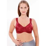 Freshness Balenli Kalın Askılı 2 Beden Küçülten Mucizevi Minimizer Sütyen - 85D - Bordo