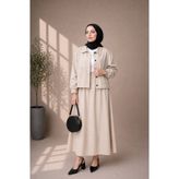 FREYA MODA Tesettür Etek Ceket Takım