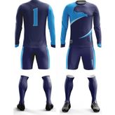 Freysport Eagle Kaleci Forma Seti - Lacivert - Mavi