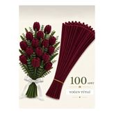 FREZYA Bordo şönil 100 adet