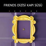 Friends Dizi Monica Kapı Çerçevesi Kapı Süsü 15 Cm